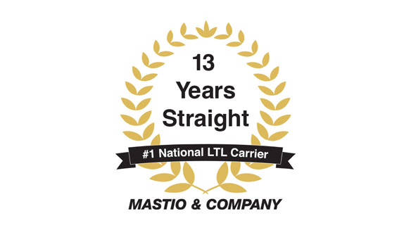 Old Dominion Freight Line Named No. 1 National LTL Carrier for Quality by Mastio & Company