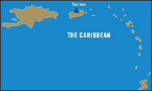 Caribbean Freight Map
