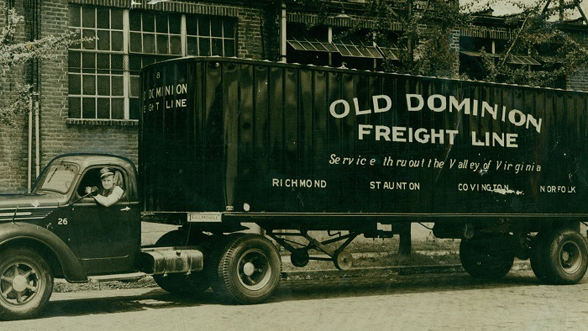 OD History | Old Dominion Freight Line
