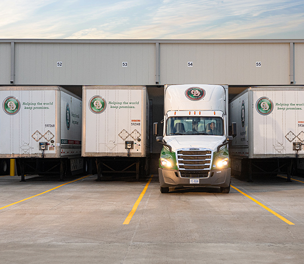 OD Truck at Dock
